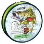 Fir textil JAXON CRIUS PE X8 FLASH GREEN 150m 0.16mm 17kg