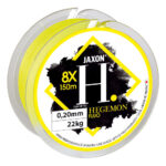 Fir textil HEGEMON 8X FLUO 150m 0.08mm 5kg Galben Fluo