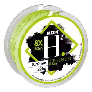 Fir textil HEGEMON 8X FLASH 150m 0.12mm 10kg Verde Fluo