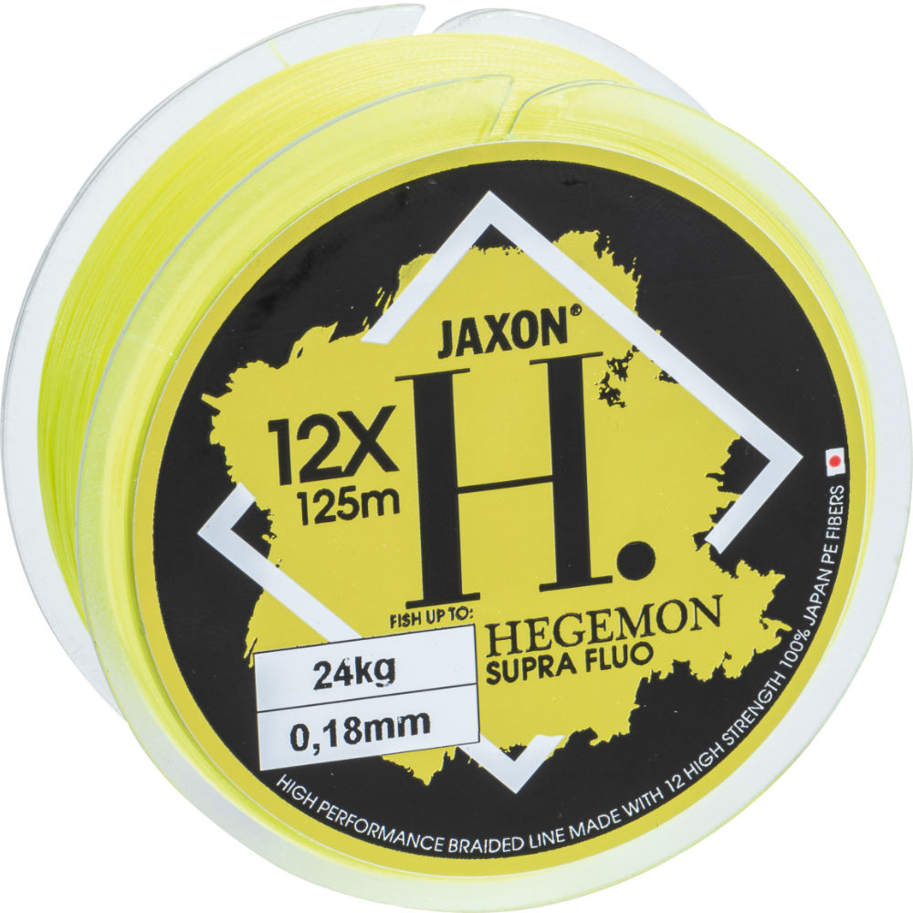 Fir textil HEGEMON SUPRA 12X FLUO 125m 0.06mm 5kg Fir textil HEGEMON SUPRA 12X FLUO 125m 0.06mm 5kg