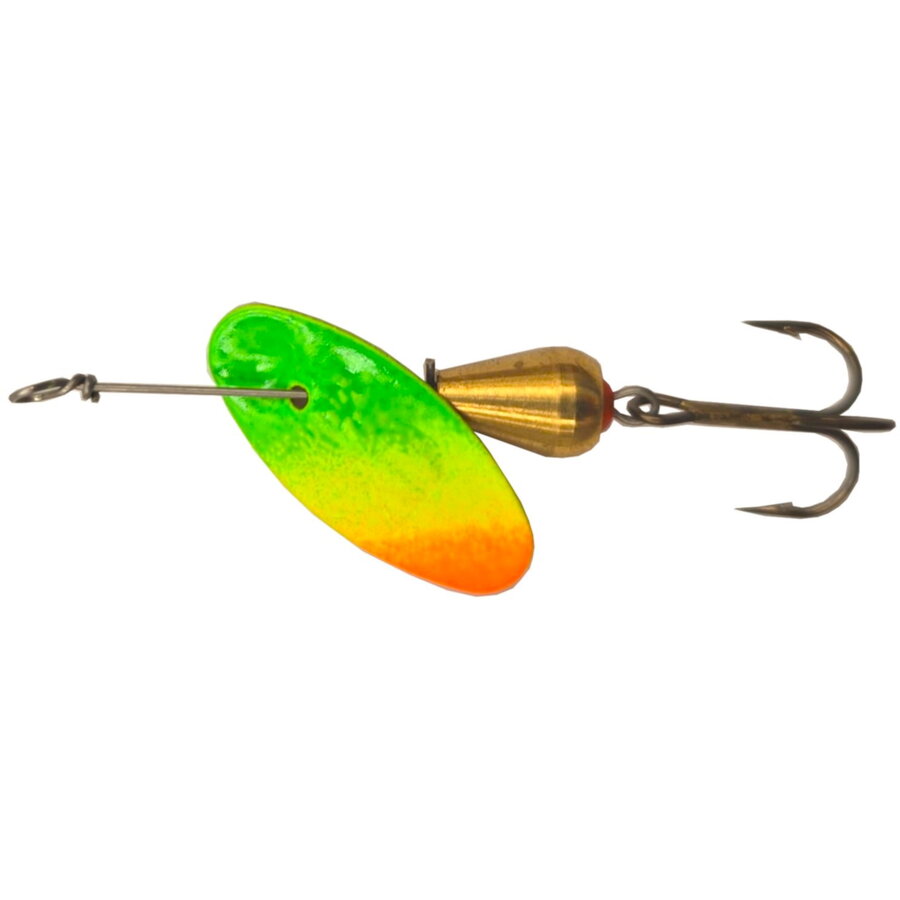 Linguriță rotativă Mepps XD Tri Fluo Galben/Tiger 2.5g Linguriță rotativă Mepps XD Tri Fluo Galben/Tiger 2.5g