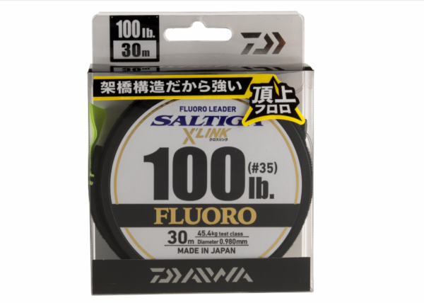 Fluorocarbon Daiwa Saltiga FC Leader X Link 0,23mm/8LBS/30m - imagine 2