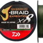 Fir textil Daiwa J-Braid Expedition X8 PE016mm/9,8kg/150m Green
