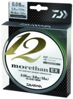 Fir textil Daiwa Morethan X12 Ex+si Lime 0,18mm//16,2kg/135m