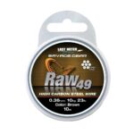 Fir pescuit Savage Gear Struna 7X7 RAW49 0,54mm/23kg/10m Uncoated