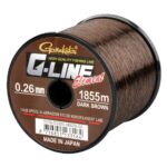 Fir monofilament Gamakatsu G-Line Element Dark Brown 0,24mm/4,10kg/2270m
