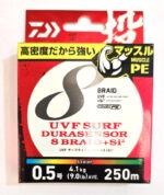 Fir textil Daiwa UVF Surf Dura Sensor 5 Colors X8 0,50mm/250m