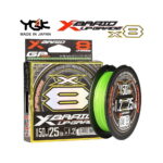 Fir textil Generic Tackle YGK X-Braid Upgrade X8 Verde Fluo 150m/25LBS - imagine 4