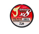 Fir textil Daiwa J-Braid Grand X8 Grey 0,13mm/8,5kg/135m - imagine 4