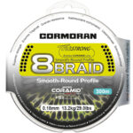 Fir textil Cormoran Corastrong 8 Braid Verde 0,18mm/13,2kg/300m