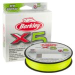 Fir textil Berkley X5 Fluro Verde 08mm/7,6kg/150m
