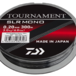 Fir monofilament Daiwa Tournament SLR Mono 0,26mm/5,0kg/300m Grey