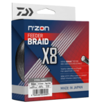 Fir textil Daiwa Nzon 8X Braid Steel Gray 0,08mm/5,0kg/150m