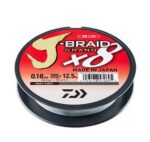 Fir textil Daiwa J-Braid Grand X8 Grey 0,18mm/12,5kg/135m - imagine 2