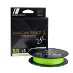 Fir textil Generic Tackle Major Craft Dangan Braid Cross DBX8 VERDE150m/1,5GR - imagine 2