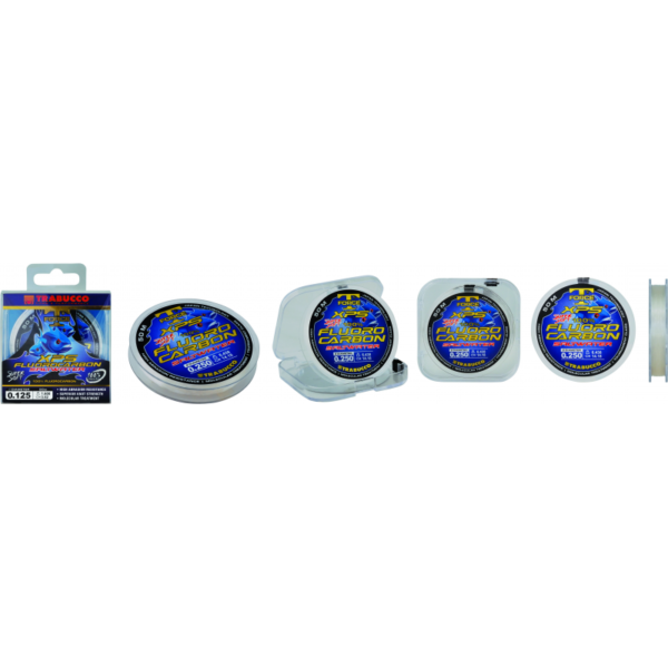Fluorocarbon Trabucco T-Force Fluorocarbon SW 0,37mm/10,97kg/50m - imagine 2