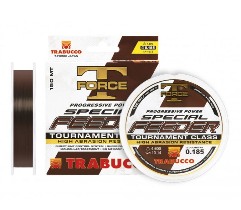 727dba5b9fadf9d332ed7f65b5e217cd Fir monofilament Trabucco T-Force Special Feeder 0,25mm/8,4kg/300m - imagine 1