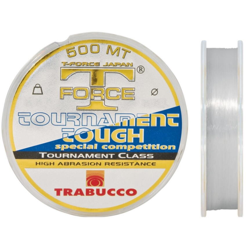 78f557ad57c60f3e87540d0142f6e523 Fir textil Trabucco T-Force Tournament Tough 0,35mm/16,85kg/500m - imagine 1