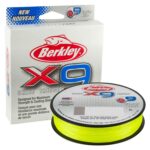 Fir textil Berkley Textil X9 Fluro Verde 0,30mm/31kg/150m