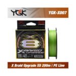 Fir textil Generic Tackle YGK X-Braid Upgrade X8 Verde Fluo 200m/30LBS