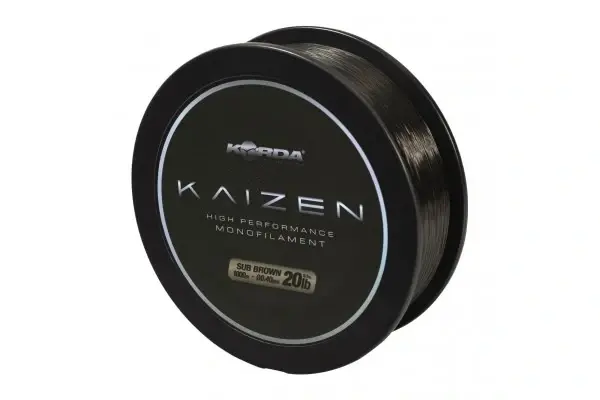 81dcebf3d80780ca753d0ecc7a593f8d Fir monofilament Korda Kaizen Mono Brown 0,30mm/12LB/1000m - imagine 1