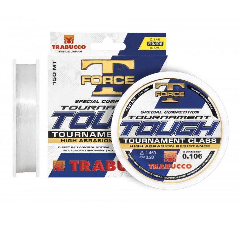 8827ce6de398dd9af260b70dddf4225c Fir monofilament Trabucco T-Force Tournament Tough 0,45mm/27,5kg/500m - imagine 1
