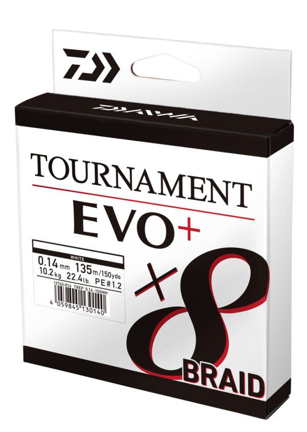 Fir textil Daiwa Tournament 8X Braid EVO+ ALB 0,16mm/12,2kg/135m - imagine 2