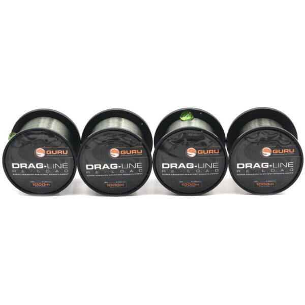 Fir monofilament Guru Drag Line 0,30mm/10LB/1000m - imagine 3