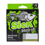 Fir textil Berkley Sick Braid HI-VIS Yellow 0,06mm/5,4kg/150m - imagine 3