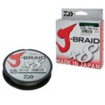 Fir textil Daiwa J-Braid X8 Verde 0,10mm/6kg/150m