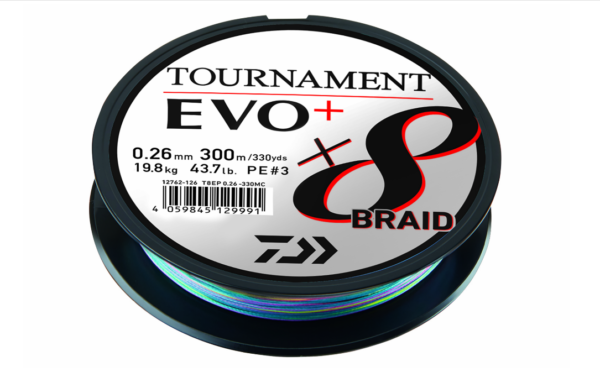 Fir textil Daiwa TN X8 BR. EVO+ 0,20mm/18,0kg/300m - imagine 2