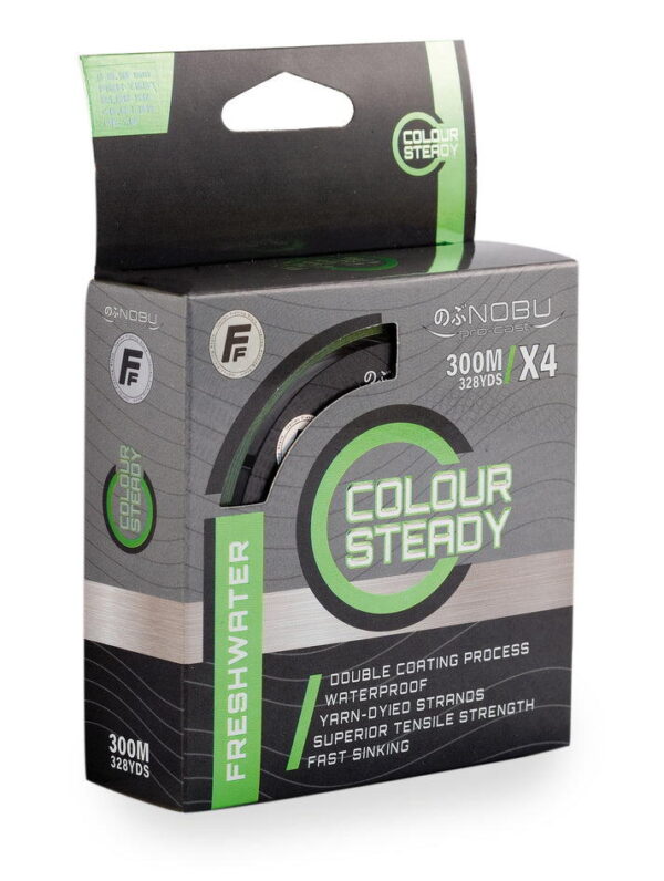 Fir textil Lineaeffe Ff.nobu Colour Steady BX300/0,25mm/32,6kg/300m/Verde - imagine 2