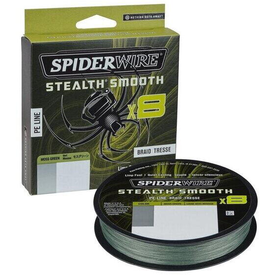 adbe15362c3d11130e4ffc37af7dd1bd Fir textil Spiderwire Stealth 0,15mm/16,5kg/150m Moss Green - imagine 1