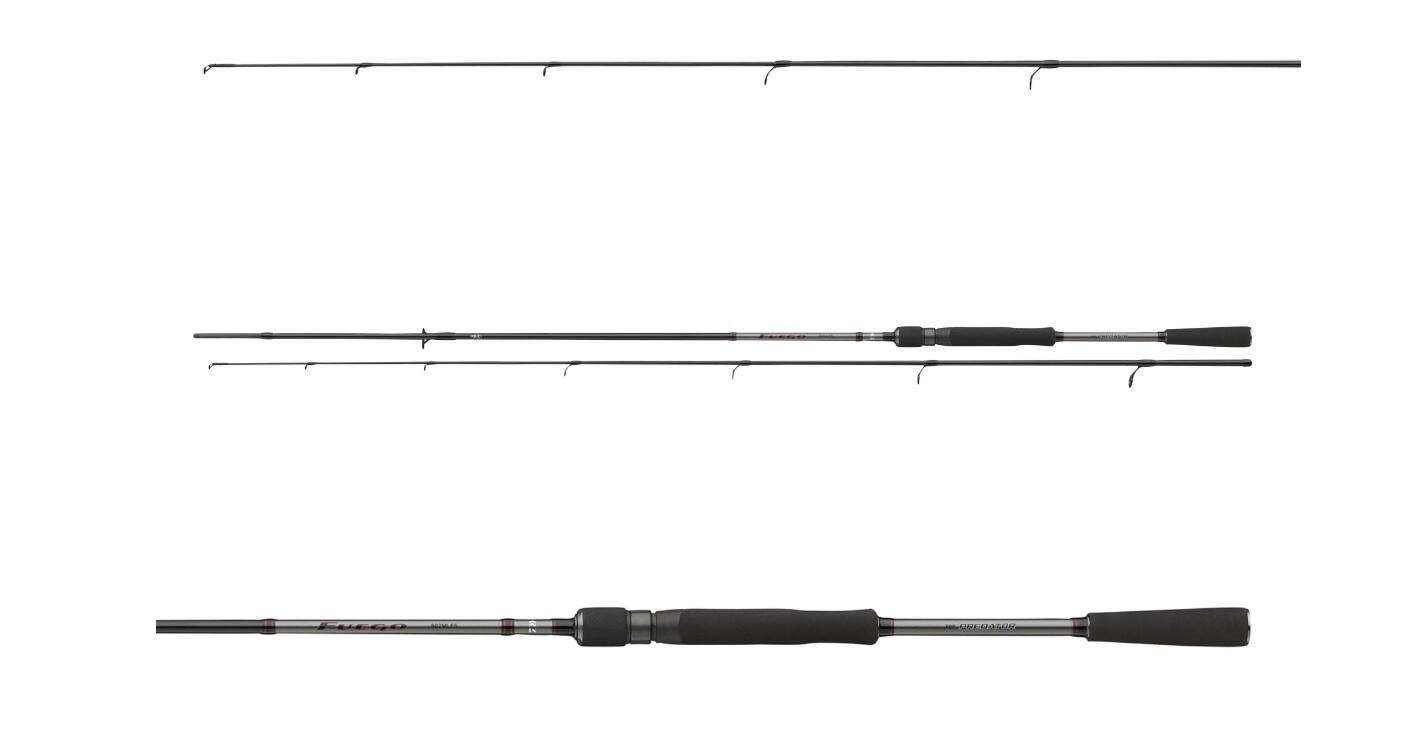 arw-D.11124.210-00 Lanseta spinning Daiwa FUEGO PREDATOR SPINFAST 2.10m 5-20g - imagine 1