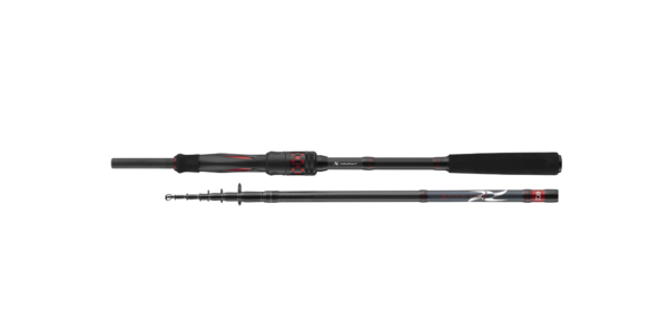 Lanseta spinning Daiwa TELE NINJA X-COMPACT SPIN 2.45m 15-50g - imagine 2