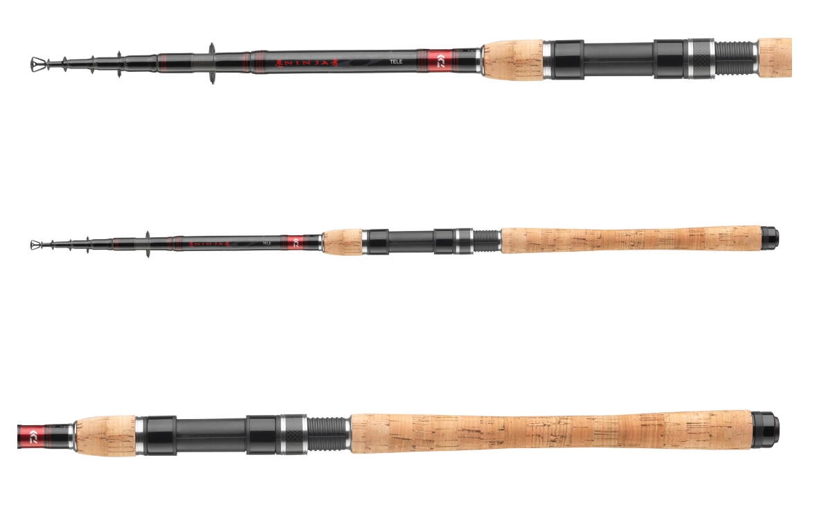 arw-D.11638.240-00 Lanseta spinning Daiwa TELE.NINJA X SPIN 2.40m 10-30g - imagine 1