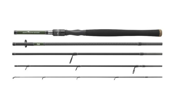 Lanseta spinning Daiwa WILDERNESS TRAVEL 2.05m 2-10g - imagine 2