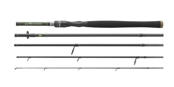 Lanseta spinning Daiwa WILDERNESS TRAVEL 2.30m 7-32g - imagine 2