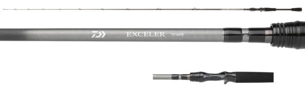 Lanseta spinning Daiwa EXCELER 662 MFB 1.96m 5-21g - imagine 2