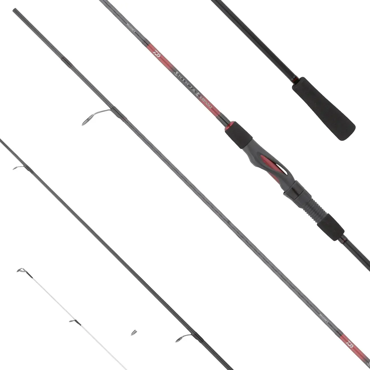 arw-D.NJDS692ULSCI-00 Lanseta spinning Daiwa 23 NINJA DPSHOT 692ULSCI 2.06m 1-10g - imagine 1