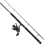 Set spinning DAM Silure Belly 1.7m 100-250g + mulinetă Penn 5000. 2 rulmenți
