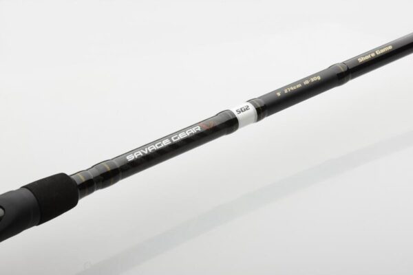Lanseta spinning Savage Gear SG2 SHORE GAME 2.74m 10-30g - imagine 5