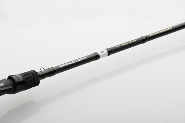 Lanseta spinning Savage Gear SG2 VERTICALSPECIALIST TRIGGER 1.98m 20-35g - imagine 6