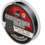 Fir textil DAM Textil Crosspower 8X Dark Grey 0,20mm/12,6kg/300m