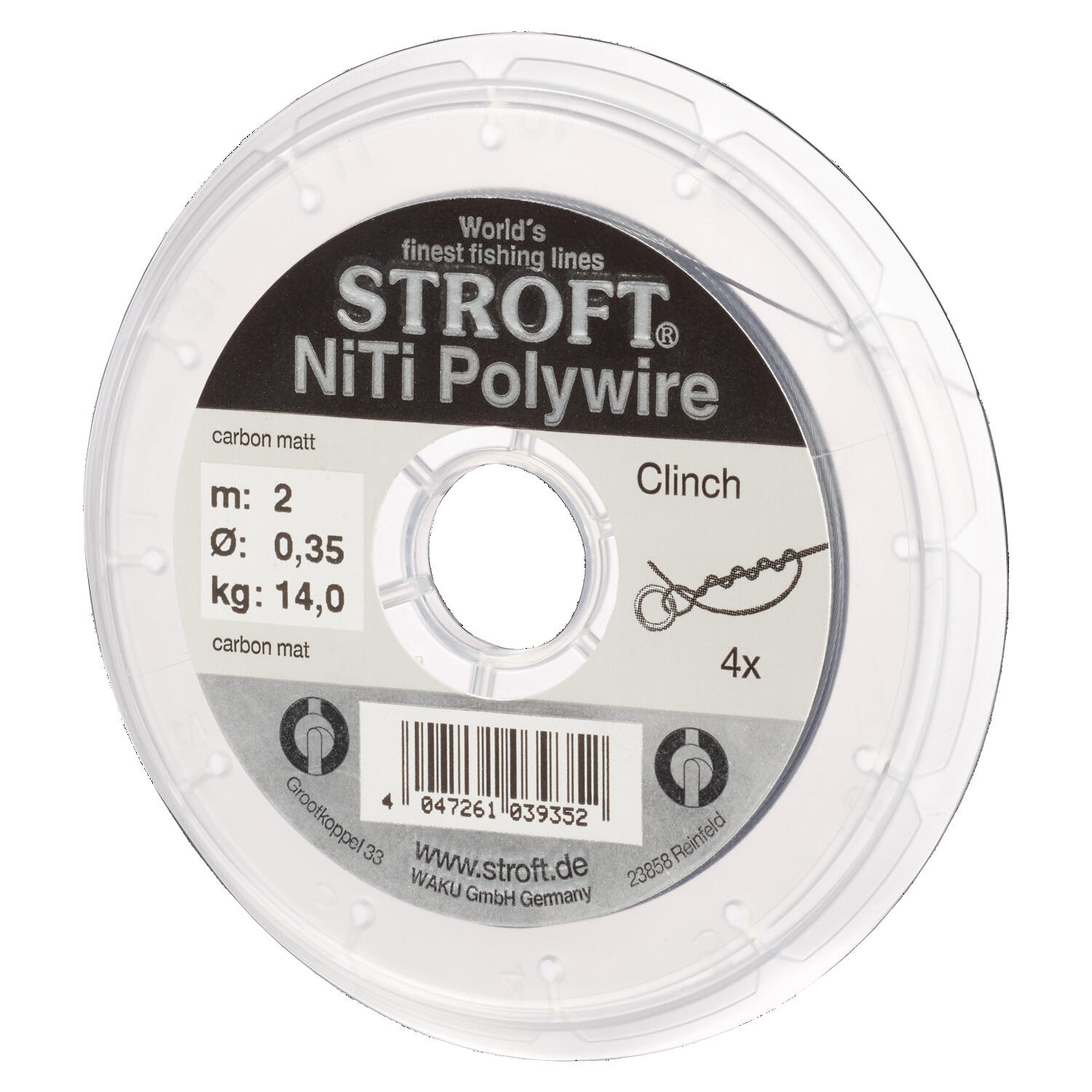 d9d6c7404bb6ebf55dcb4319fe18f438 Fir monofilament Stroft Forfac Niti Poliwire 1X7 0,35mm/2m - imagine 1