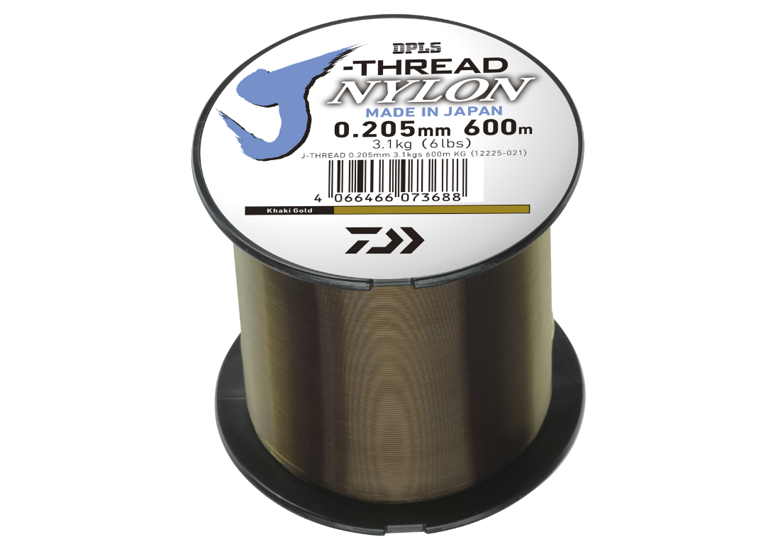 ed779c439278ab89303e133d8cac1ca7 Fir monofilament Daiwa J-Threads 0,260mm/5,10kg/600m Khaki Gold - imagine 1
