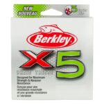 Fir textil Berkley X5 Fluro Verde 08mm/7,6kg/150m - imagine 3