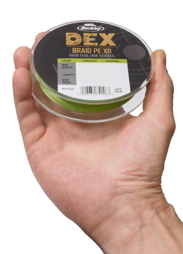Fir textil Berkley Textil DEX X8 PE Chartreuse 0,04mm/4,1kg/150m - imagine 5