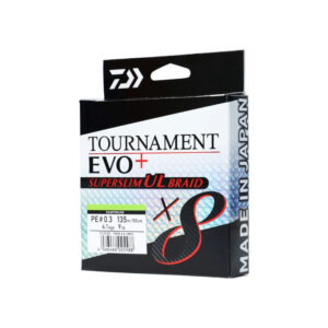 Fir textil Daiwa Tournament 8X Braid EVO+ Super Slim PE0.3/4,1kg/135m
