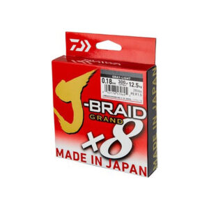 Fir textil Daiwa J-Braid Grand X8 Grey 0,06mm/5kg/135m
